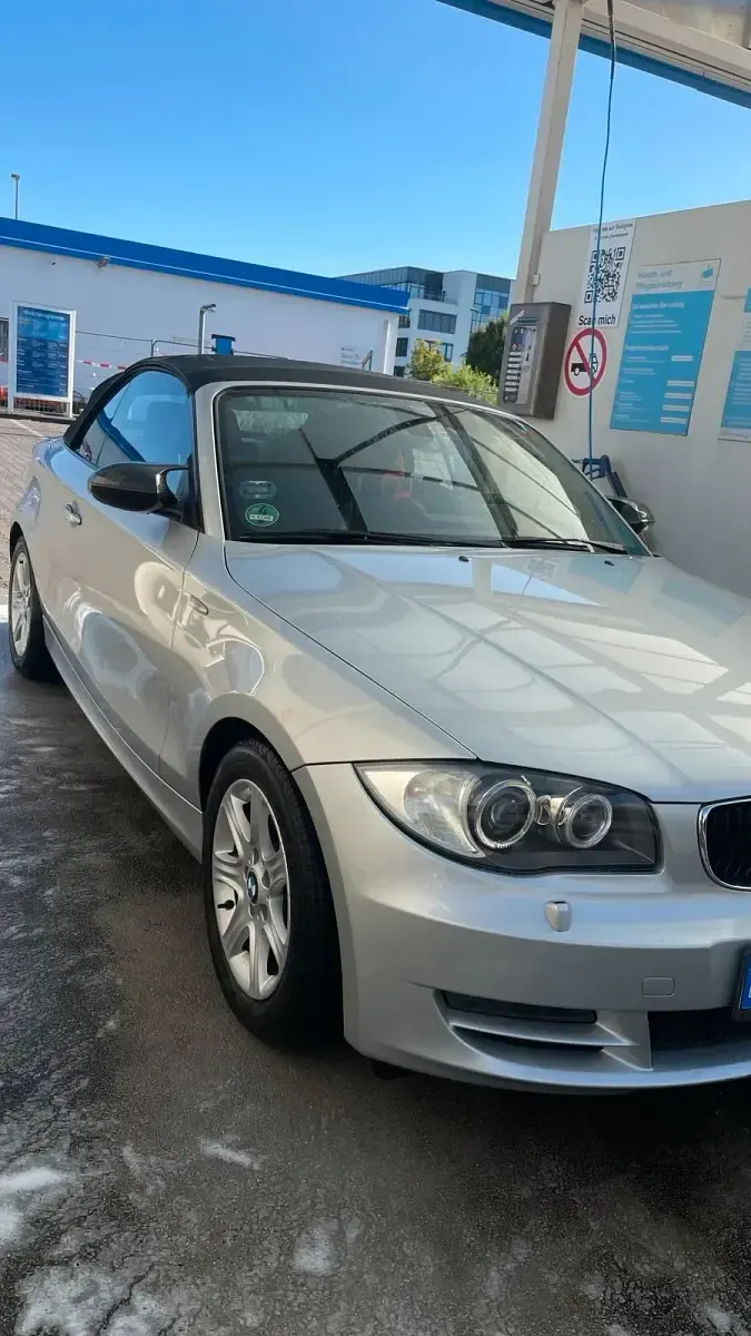 Gebraucht BMW 120 Cabriolet 170 PS (125 kW) 2009 Silber Cabrio