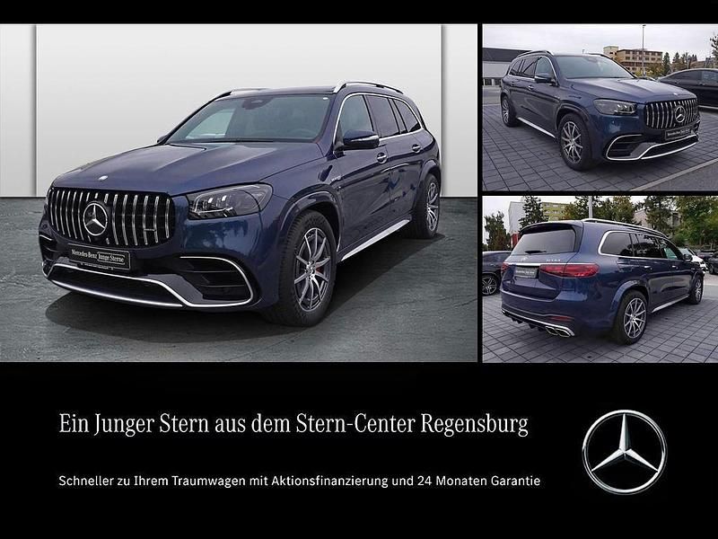 Blau Gebraucht 2024 Mercedes GLS63 AMG AMG SUV | 137.900 € (Etwas zu teuer) - Bild 1/4