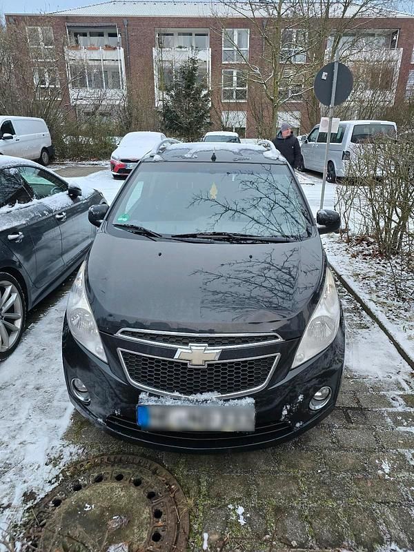 Usata Chevrolet Spark LS 82 CV (60 kW) 2011 Nero Utilitaria