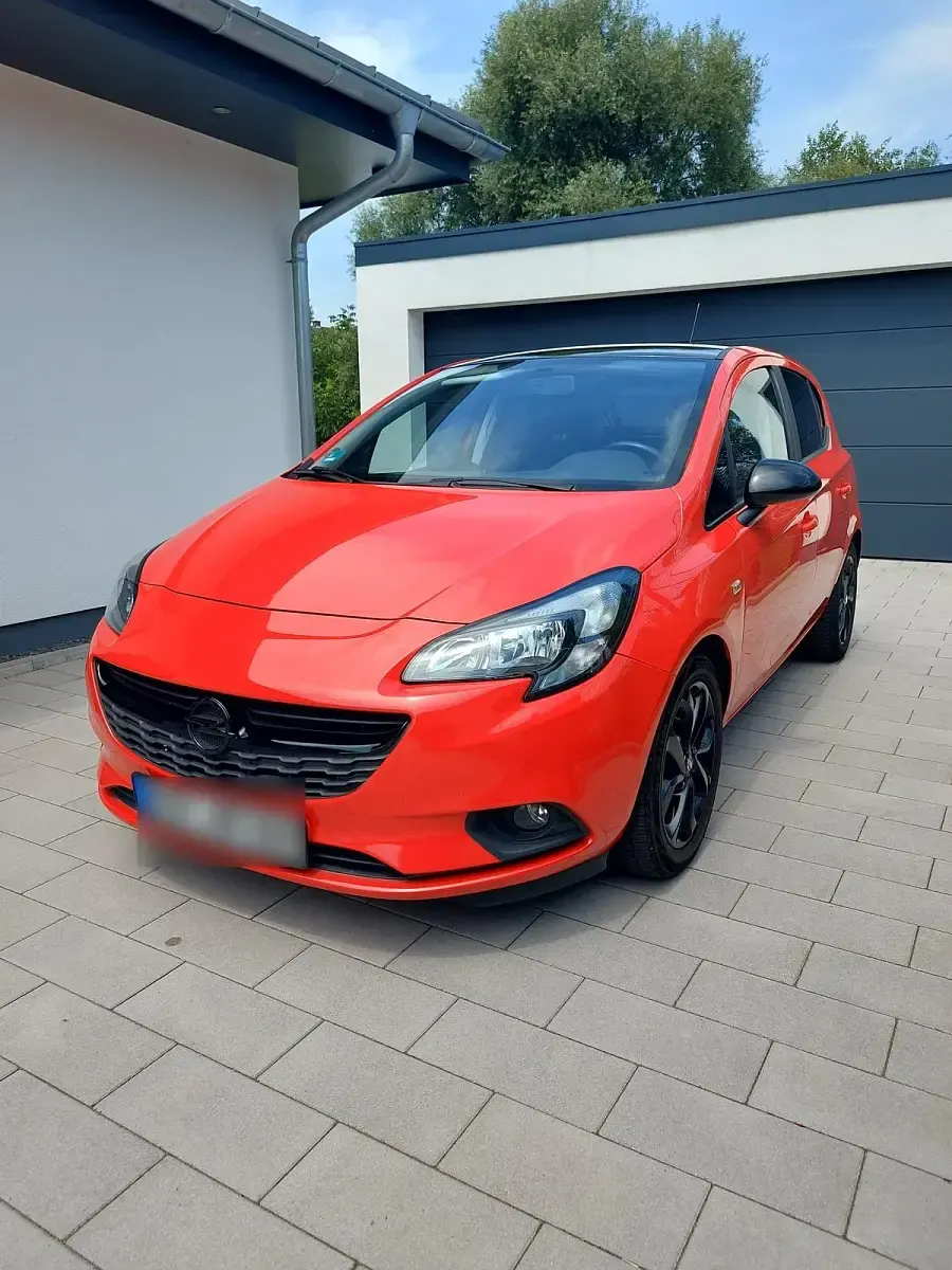 Gebraucht Opel Corsa Color Edition 90 PS (66 kW) 2018 Rot Kleinwagen