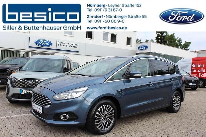Second-hand Ford S-MAX Titanium 190 CP (139 kW) 2019 Albastru Monovolum
