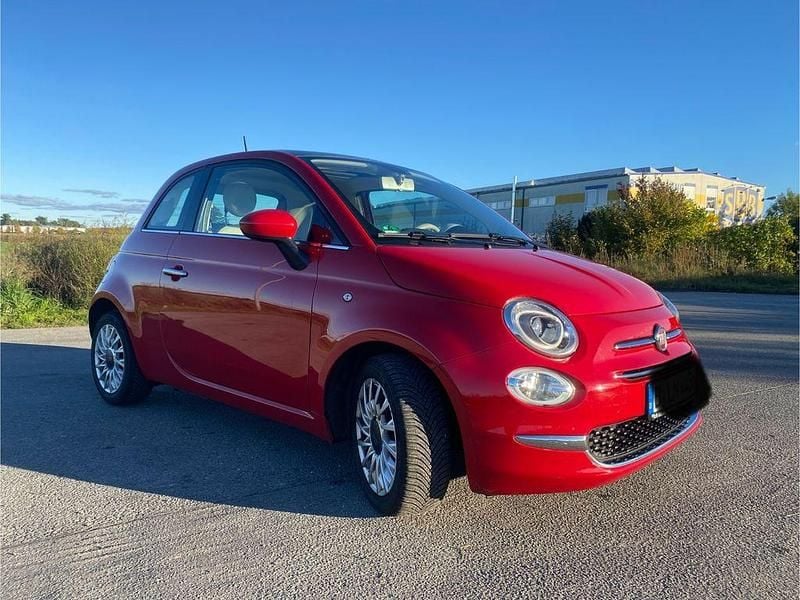 Rot Gebraucht 2018 Fiat 500 Lounge Kleinwagen | 6.500 € (Superpreis) - Bild 1/4