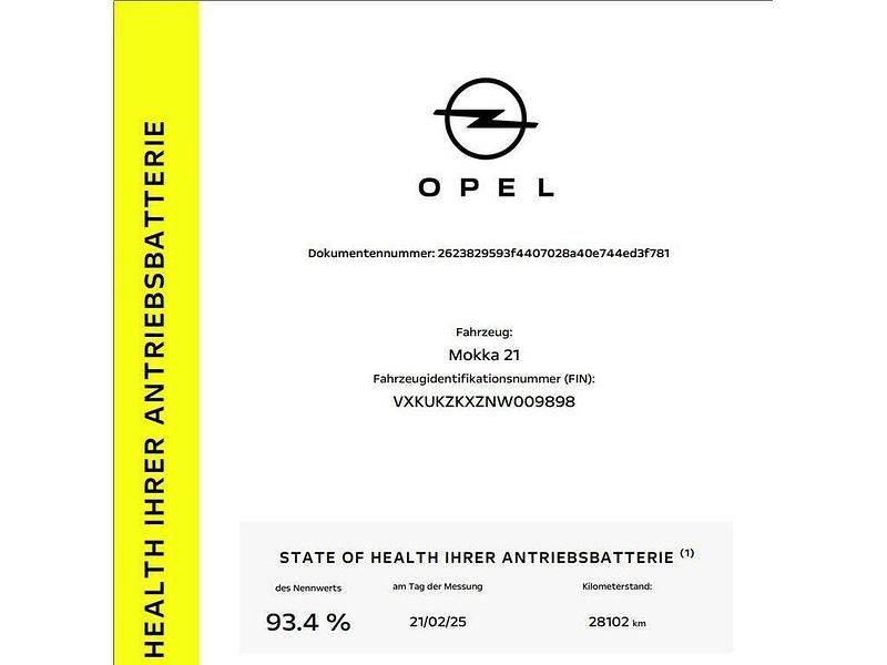 Gebraucht Opel Mokka-e Elegance 100 kW (136 PS) 2022 Schwarz SUV