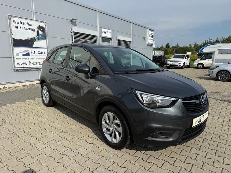 Grau Gebraucht 2017 Opel Crossland Edition SUV | 8.970 € (Fairer Preis) - Bild 1/4