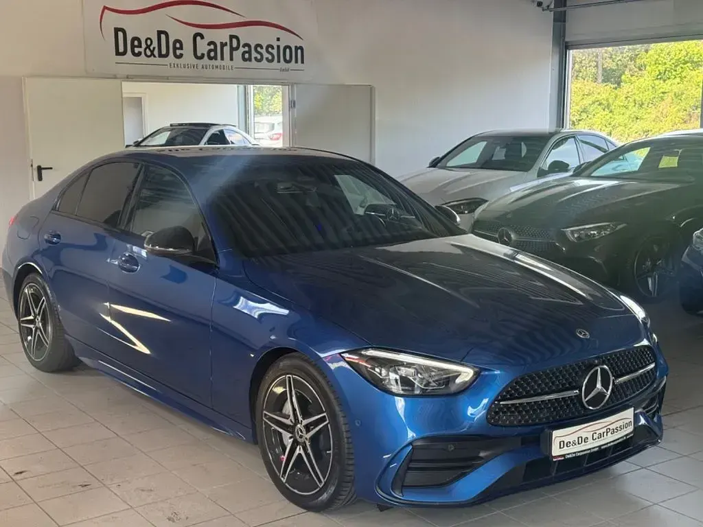 Gebraucht Mercedes C300 AMG line 265 PS (194 kW) 2024 Spektralblau  metalliclack Limousine