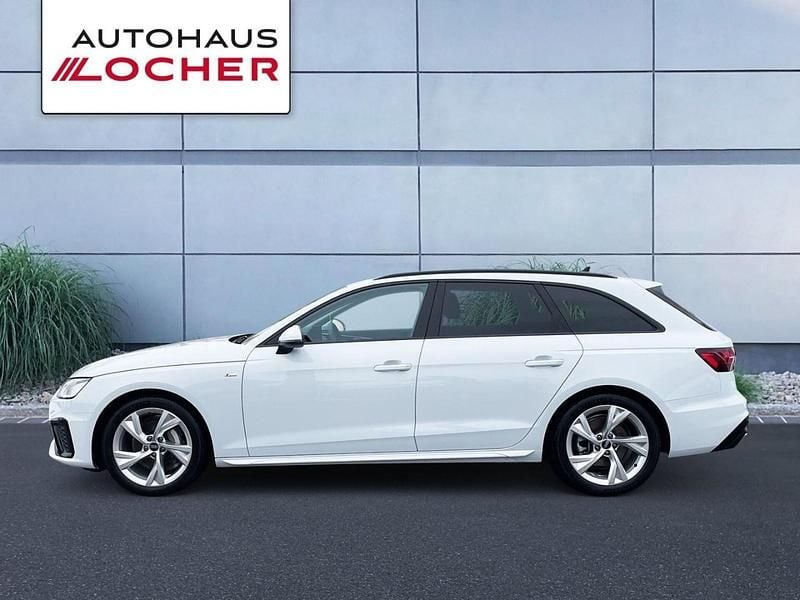 Gebraucht Audi A4 S-Line 204 PS (150 kW) 2024 Gletscherweiß metallic Kombi