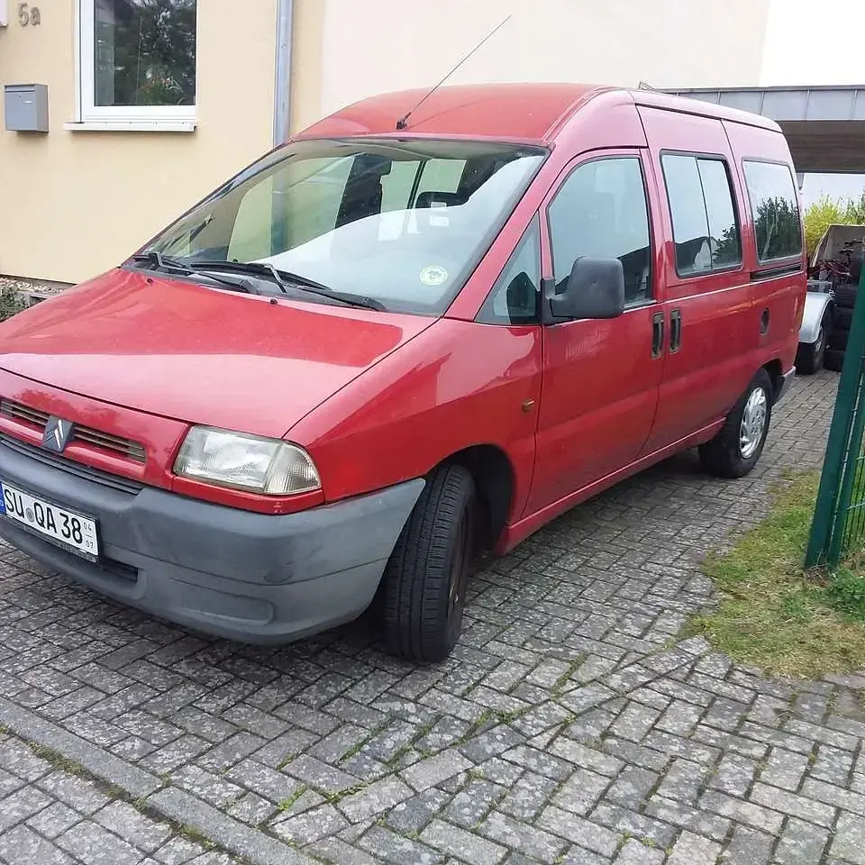 Gebraucht Citroën Jumpy 90 PS (66 kW) 1999 Rot Van / Kleinbus