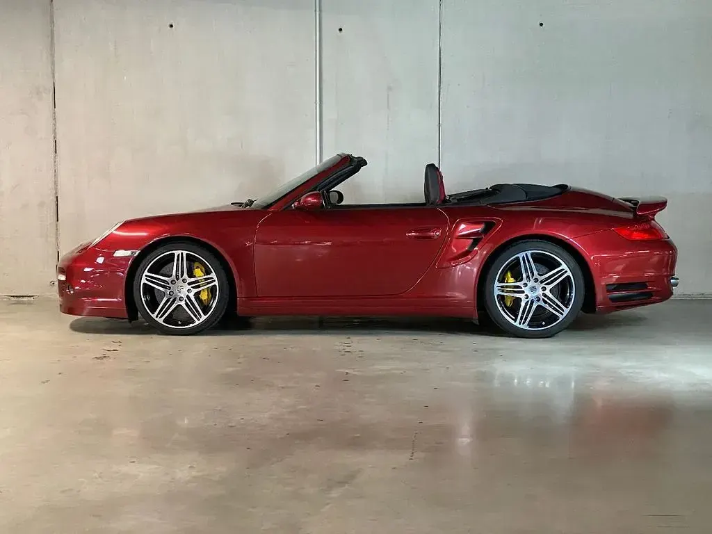 Usado Porsche 997 480 CV (353 kW) 2008 Rojo Descapotable