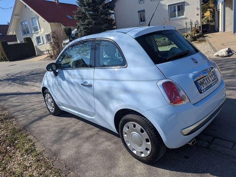 Gebraucht Fiat 500 Lounge 69 PS (50 kW) 2009 Blau Cabrio