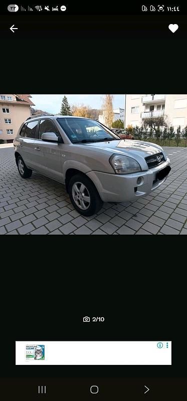 Gebraucht Hyundai Tucson 140 PS (102 kW) 2006 Silber SUV