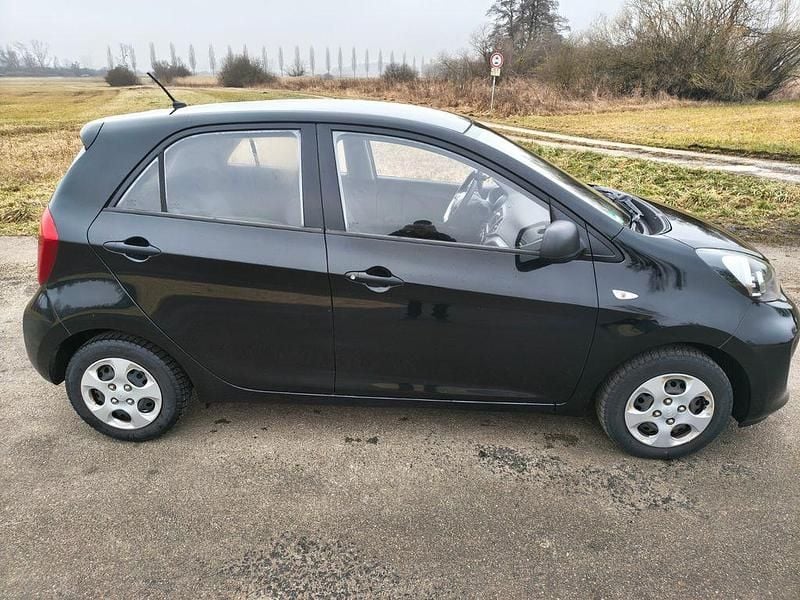 Gebraucht Kia Picanto Start 67 PS (49 kW) 2015 Schwarz Kleinwagen
