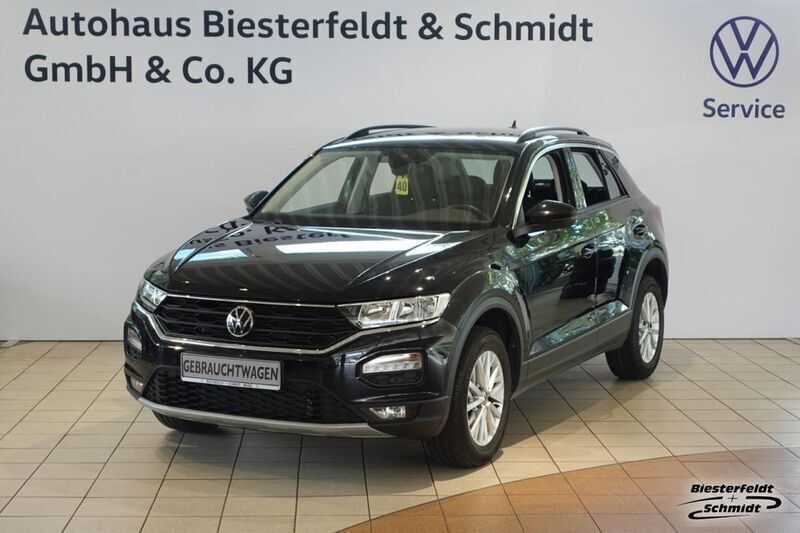 Deep black perleffekt (metallic) Gebraucht 2021 VW T-Roc Style SUV | 23.890 € (Fairer Preis) - Bild 1/4