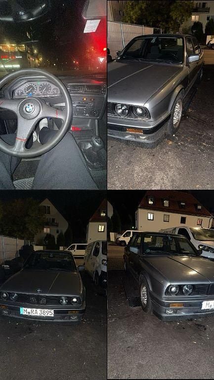 Grau Gebraucht 1989 BMW 316 Sport Line Limousine | 6.000 € - Bild 1/4
