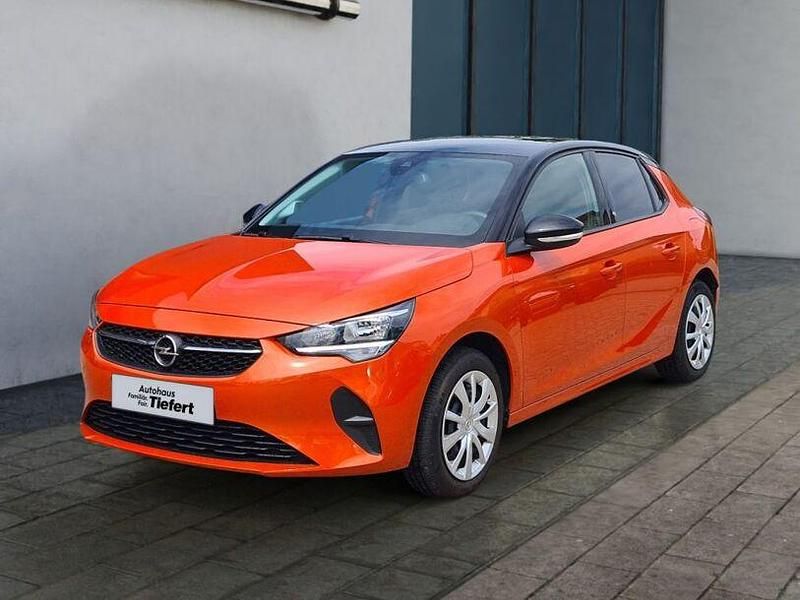 Orange Gebraucht 2022 Opel Corsa-e Edition Kleinwagen | 15.190 € (Fairer Preis) - Bild 1/4