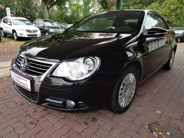 Gebraucht VW Eos Edition 122 PS (89 kW) 2009 Schwarz Cabrio