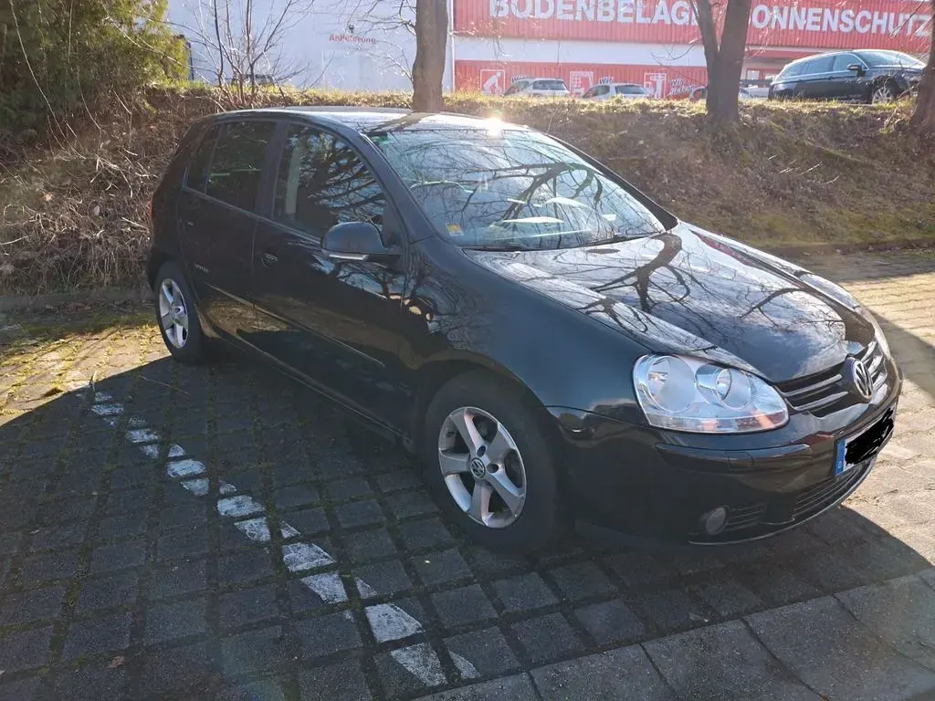 Gebraucht VW Golf VI United 80 PS (58 kW) 2008 Schwarz Kleinwagen
