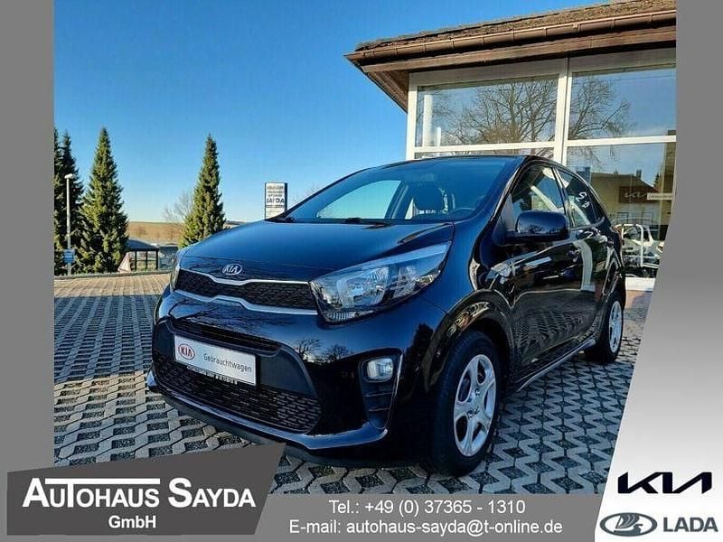 Gebraucht Kia Picanto Edition 7 2018 Schwarz Kleinwagen