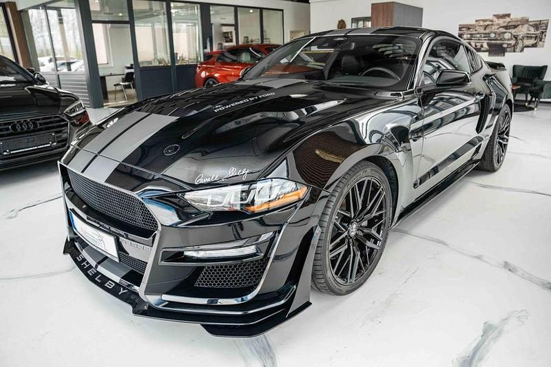 Schwarz Gebraucht 2022 Ford Mustang GT Premium Coupé | 39.999 € (Superpreis) - Bild 1/4