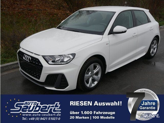 Weiß Gebraucht 2019 Audi A1 Sportback S-Line Kleinwagen | 21.990 € (Fairer Preis) - Bild 1/4