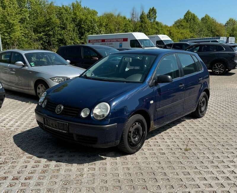 Blau Gebraucht 2004 VW Polo Kleinwagen | 399 € (Superpreis) - Bild 1/4
