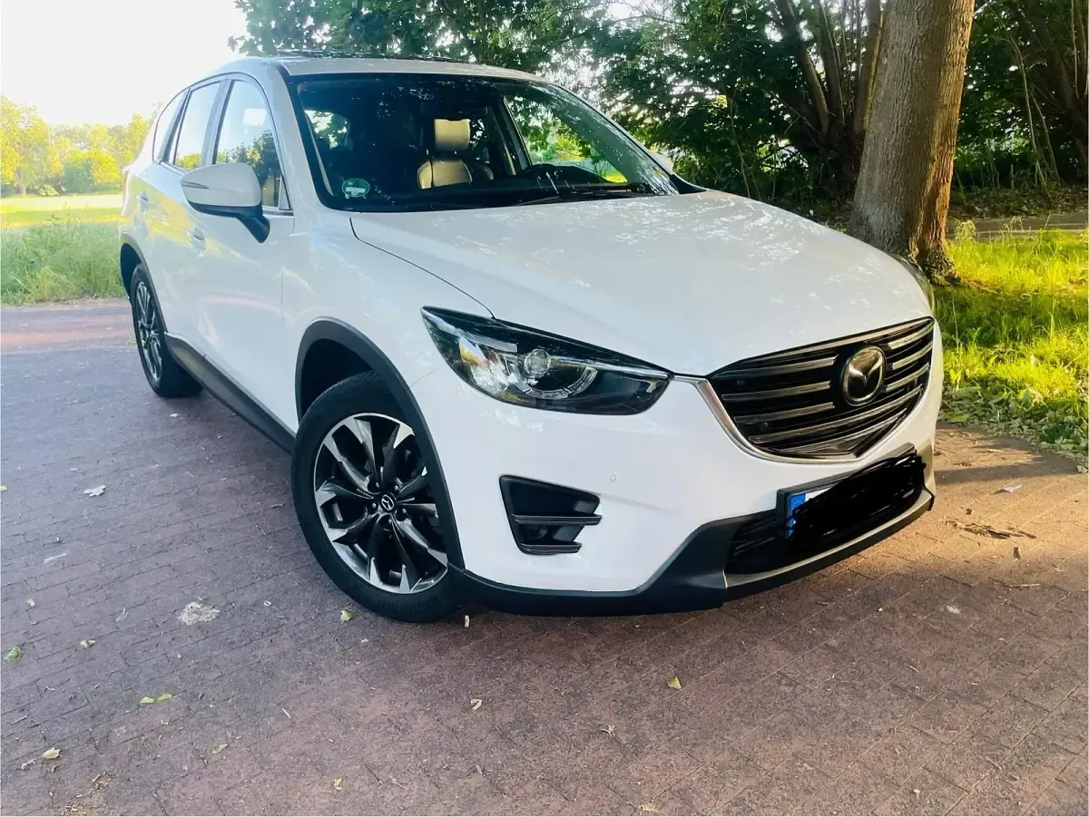 Gebraucht Mazda CX-5 175 PS (128 kW) 2017 Weiß SUV