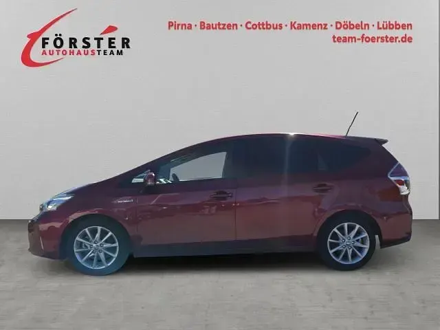 Gebraucht Toyota Prius+ Executive 136 PS (100 kW) 2020 Rot Van / Kleinbus