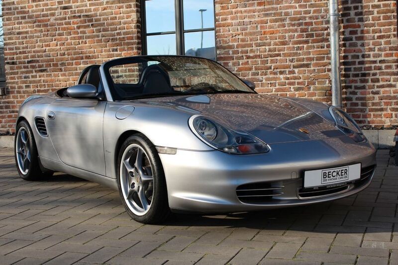 Silber Gebraucht 2004 Porsche 986 Boxster Cabrio | 43.550 € - Bild 1/4