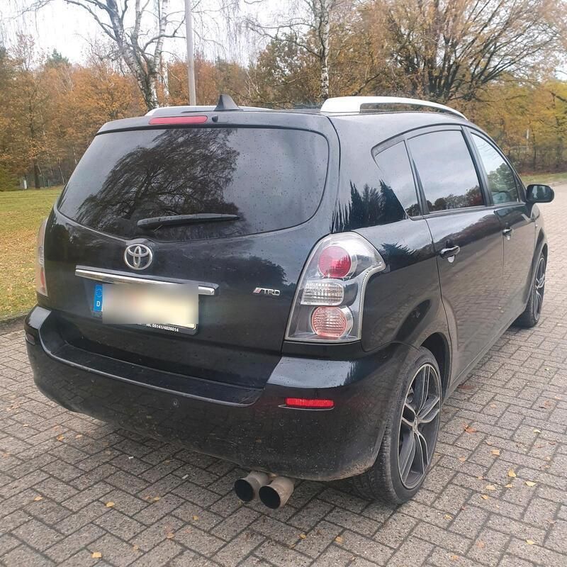 Schwarz Gebraucht 2008 Toyota Corolla Verso Van / Kleinbus | 3.100 € (Fairer Preis) - Bild 1/4