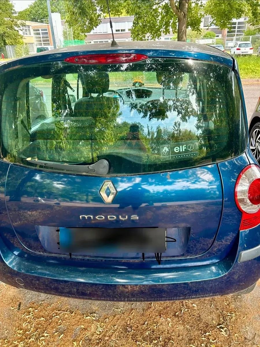Gebraucht Renault Modus 88 PS (64 kW) 2004 Blau Van / Kleinbus