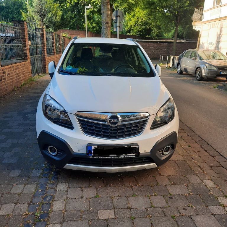 Weiß Gebraucht 2015 Opel Mokka Edition SUV | 10.600 € (Guter Preis) - Bild 1/4