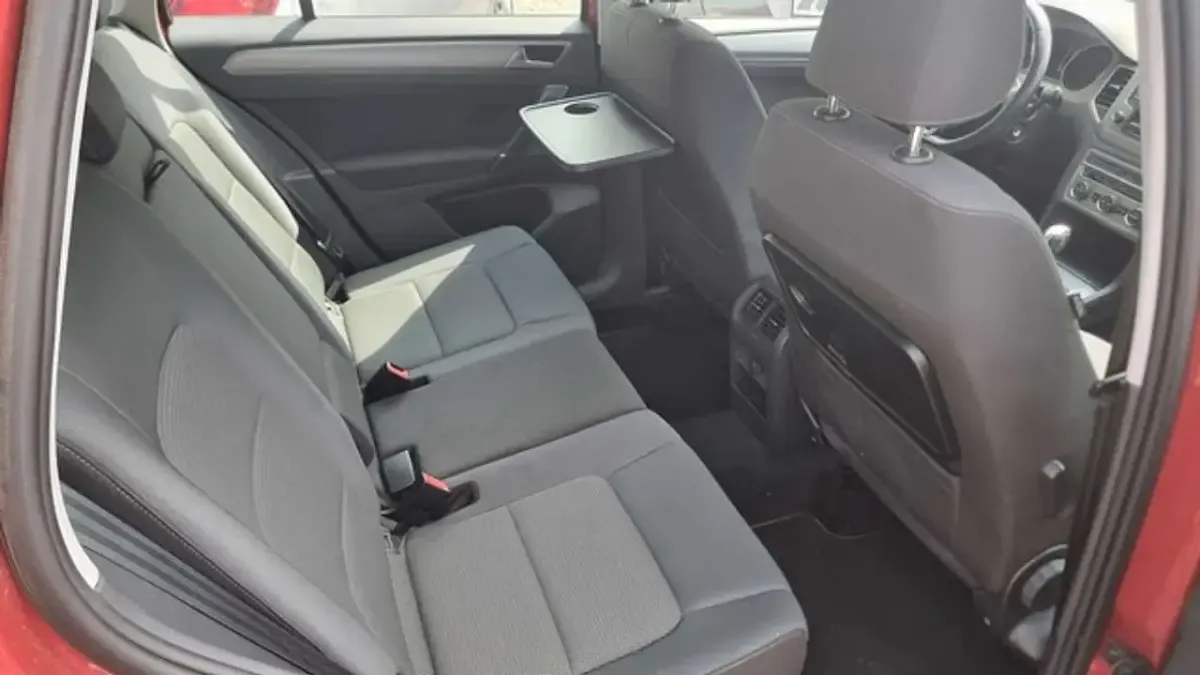 Gebraucht VW Golf Sportsvan Comfortline 150 PS (110 kW) 2014 Rot Van / Kleinbus
