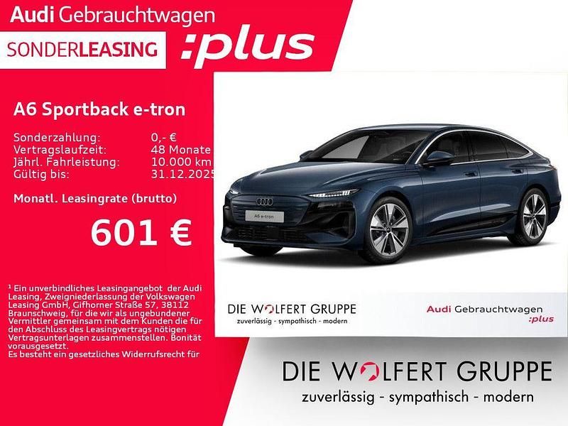 Plasmablau metallic Gebraucht 2025 Audi e-tron Sportback Ambiente SUV | 70.706 € - Bild 1/4