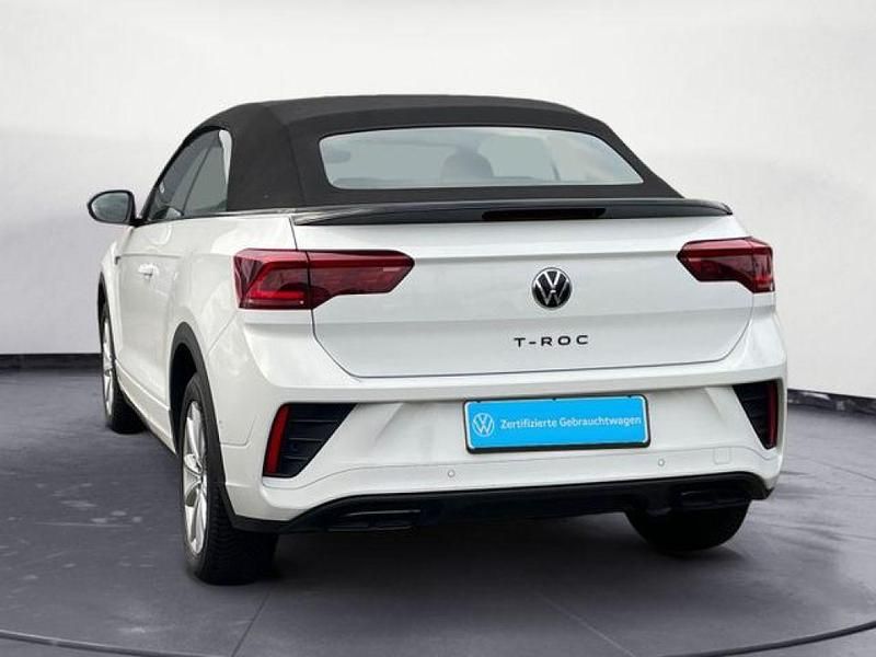 Gebraucht VW T-Roc Cabriolet R-line 150 PS (110 kW) 2025 Weiß Cabrio
