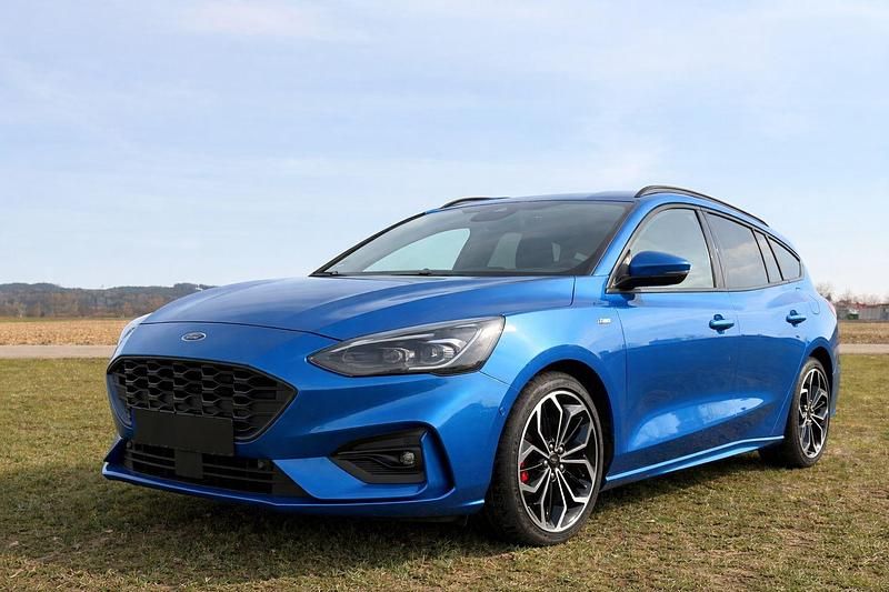 Gebraucht Ford Focus ST-Line X 150 PS (110 kW) 2020 Blau Kombi