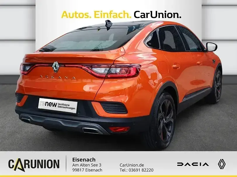 Gebraucht Renault Arkana R.S. 140 PS (102 kW) 2021 Valencia orange SUV