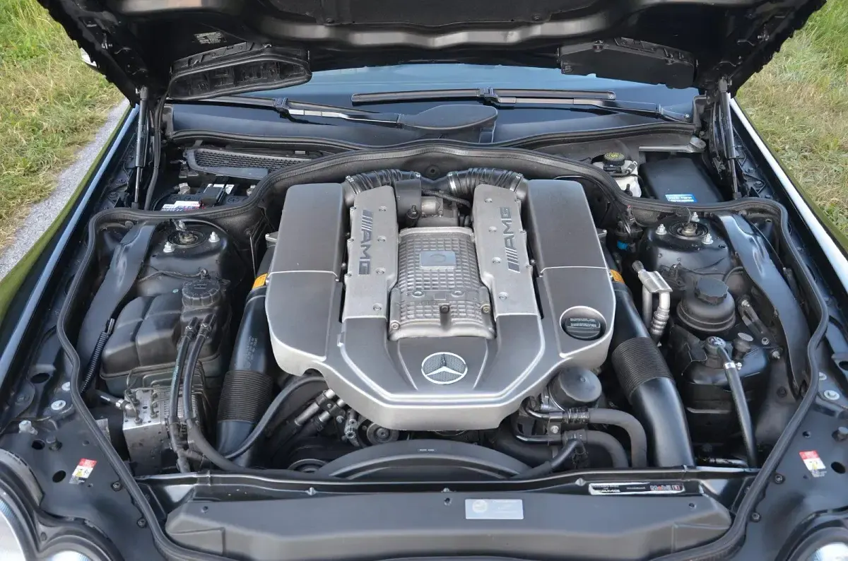 Gebraucht Mercedes SL55 AMG AMG 540 PS (397 kW) 2002 Schwarz Cabrio