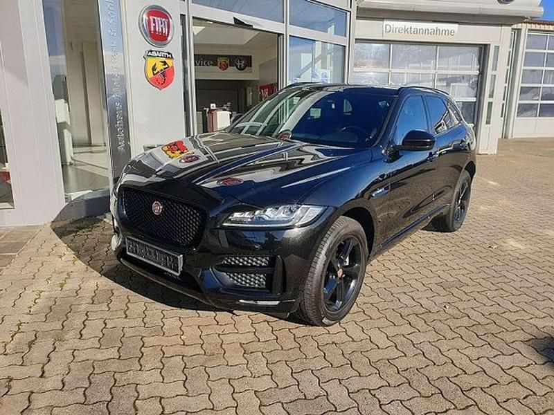Santorini black Gebraucht 2018 Jaguar F-Pace Ingenium SUV | 23.800 € (Teuer) - Bild 1/4