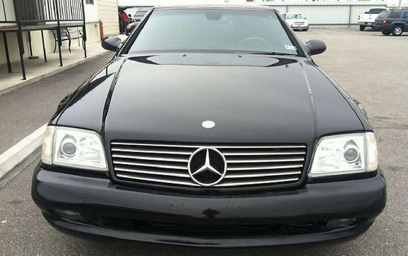 Schwarz Gebraucht 1998 Mercedes SL500 Cabrio | 19.100 € - Bild 1/4