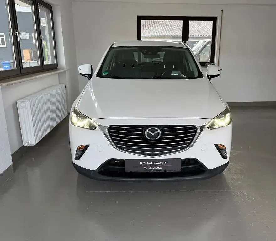 Gebraucht Mazda CX-3 Sports-Line 105 PS (77 kW) 2016 Arctic white cle SUV