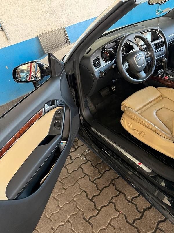 Gebraucht Audi A5 Cabriolet 249 PS (183 kW) 2012 Schwarz Cabrio