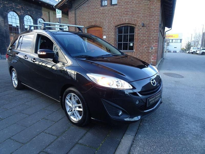 Gebraucht Mazda 5 Prime-Line 116 PS (85 kW) 2014 Schwarz Van / Kleinbus