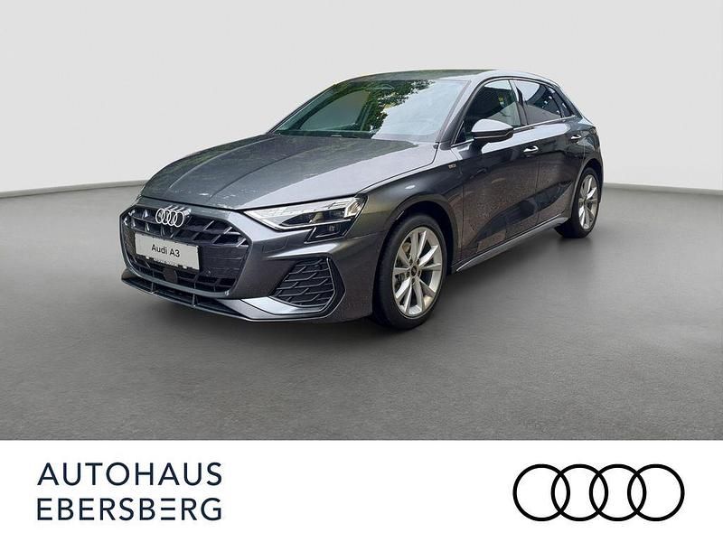 Schwarz Neu 2025 Audi A3 Sportback S-Line Limousine | 37.290 € (Guter Preis) - Bild 1/4