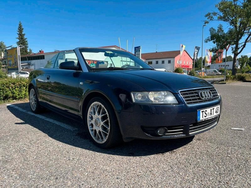 Blau Gebraucht 2003 Audi A4 Cabriolet Cabrio | 3.999 € (Superpreis) - Bild 1/4