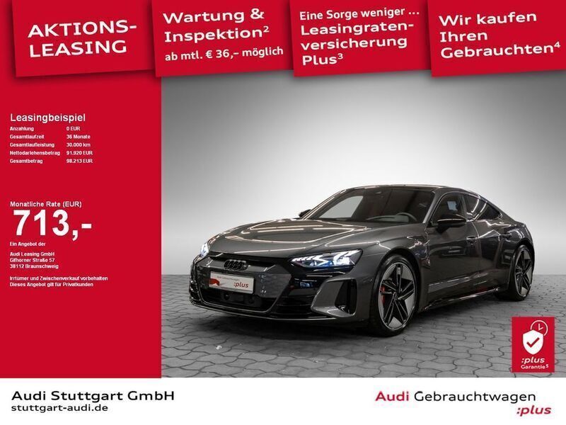 Daytonagrau perleffekt Gebraucht 2024 Audi e-tron GT quattro Ambiente Limousine | 93.940 € - Bild 1/2