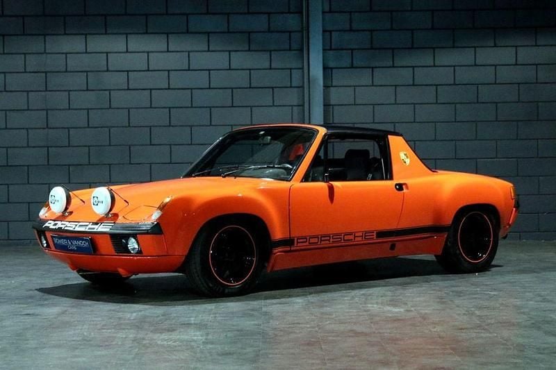 Gebraucht Porsche 914 1970 Orange Cabrio