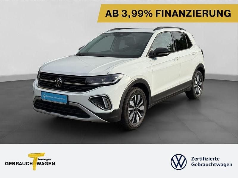 Weiß Gebraucht 2025 VW T-Cross Goal SUV | 22.670 € (Superpreis) - Bild 1/4