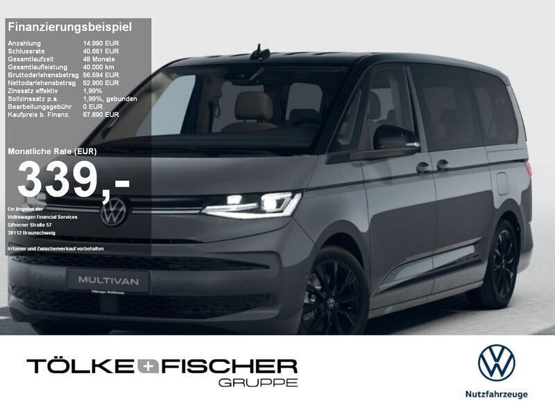 Schwarz Neu 2025 VW T7 Edition Van | 67.890 € - Bild 1/4