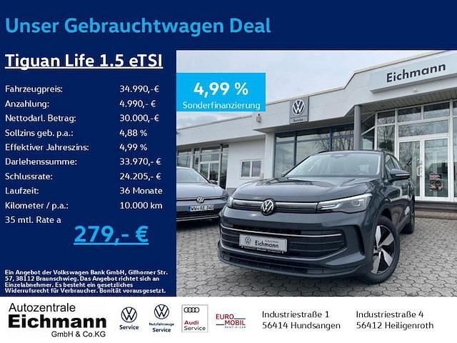 Gebraucht 2024 VW Tiguan Life SUV | 35.790 € (Teuer) - Bild 1/4