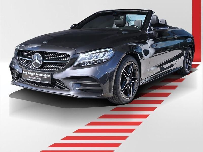 Gebraucht Mercedes C200 AMG 184 PS (135 kW) 2020 Grau Cabrio