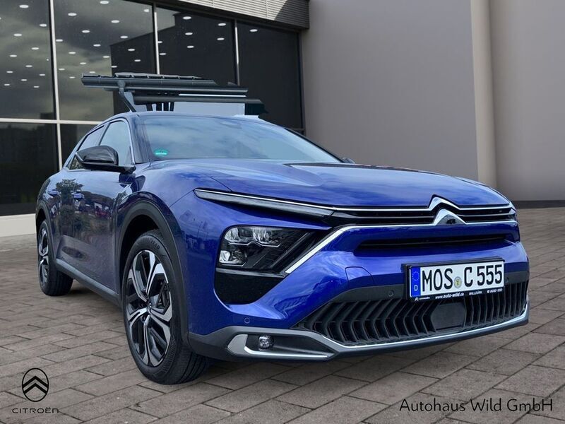 Gebraucht Citroën C5 X PureTech 181 PS (133 kW) 2022 Chinablau /metal Kombi